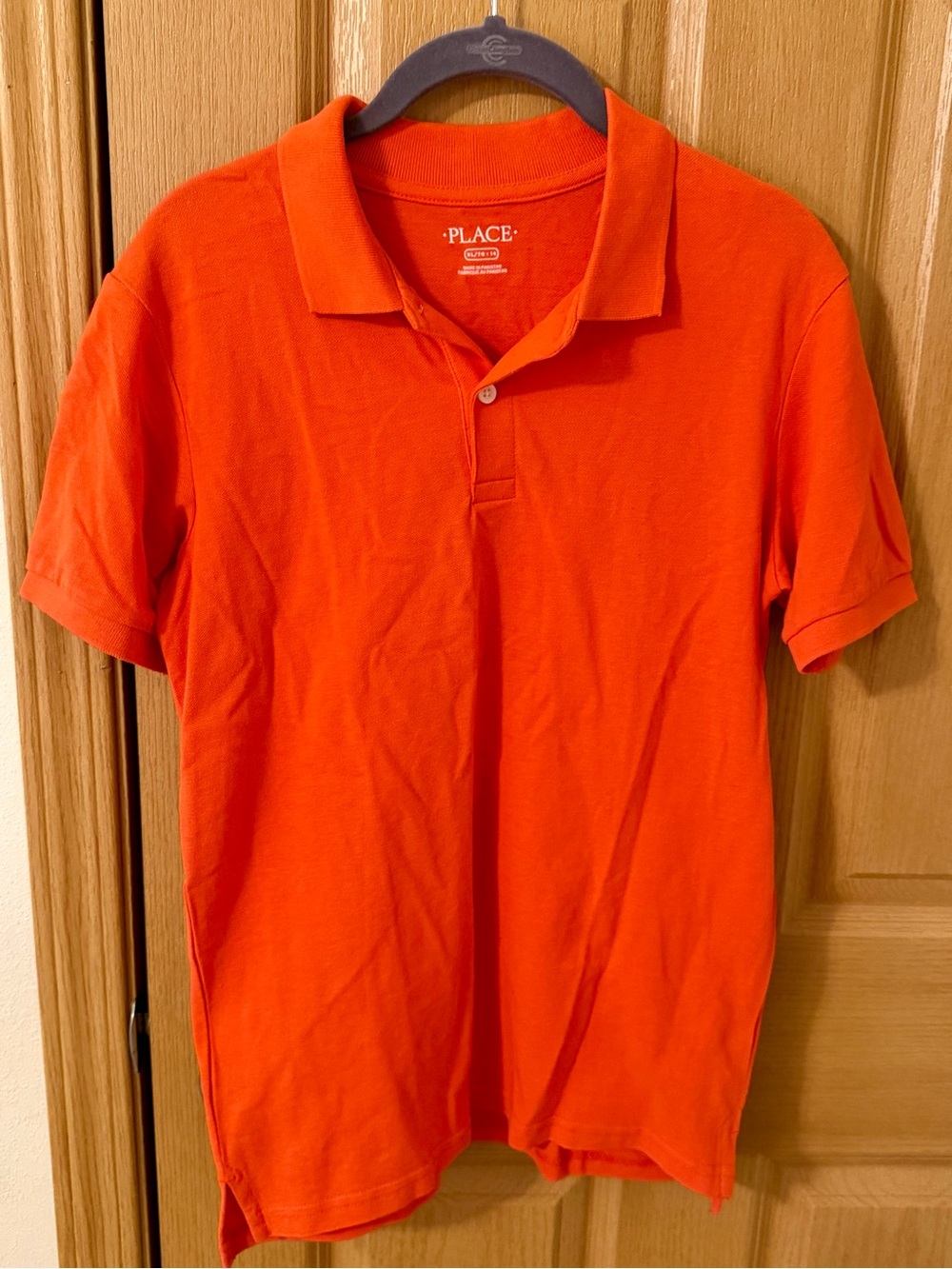 Place Kids Bright Orange Polo Shirt